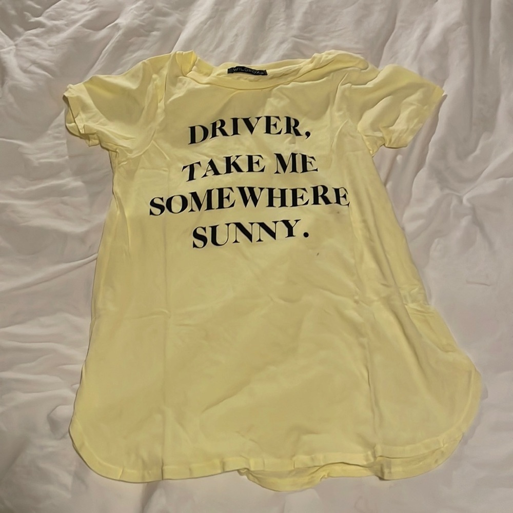 BOGO 💖 Wildfox “Take Me Somewhere Sunny” Shirt